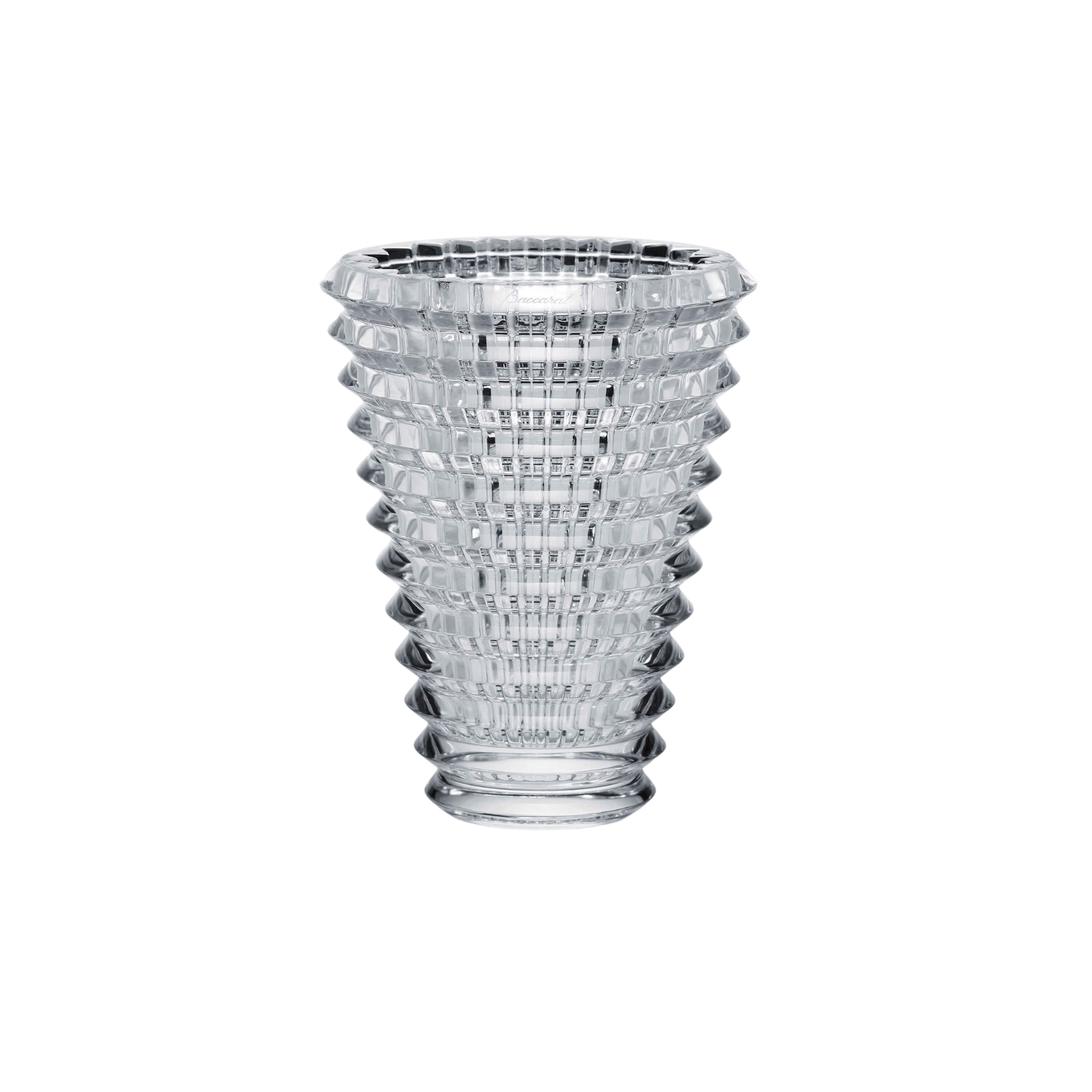 Baccarat, Eye vases, Oval vase extra-large, amber - MDMAISON