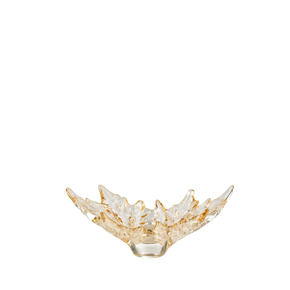 Lalique, Champs-Elysées bowls, Bowl, gold luster - MDMAISON