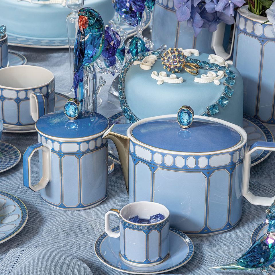 Rosenthal, Swarovski Signum, Tea cup and saucer - MDMAISON
