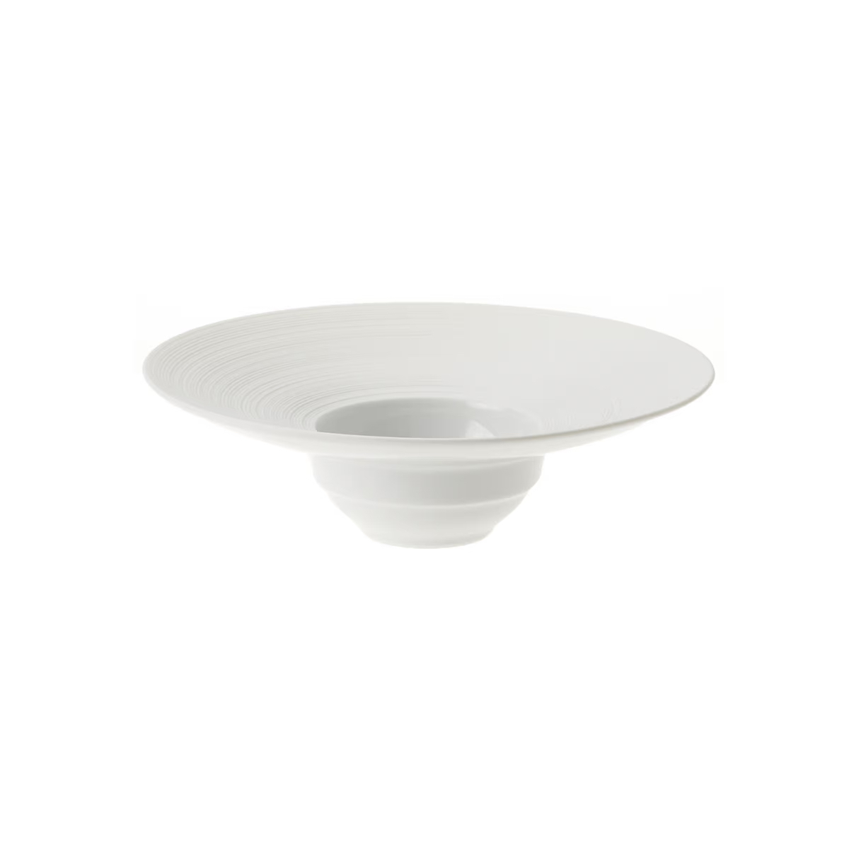J.L Coquet Hémisphère White Satin china collection - MDMAISON
