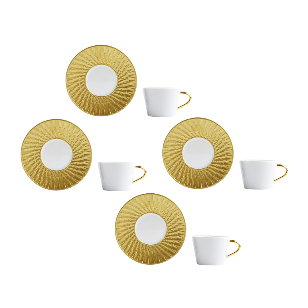 Bernardaud Twist Gold dinnerware collection - MDMAISON