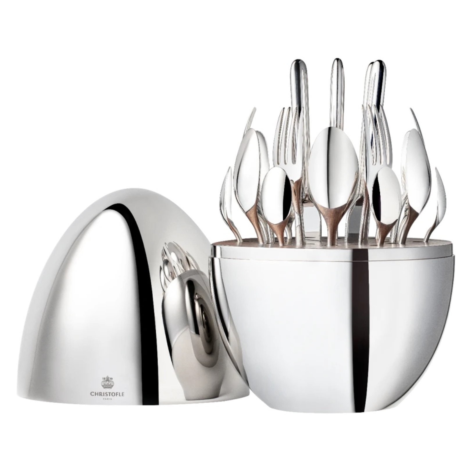 Christofle, Mood, MOOD SKYLINE PARIS 24-Piece Set - MDMAISON Christofle, Mood, MOOD SKYLINE PARIS 24-Piece Set - MDMAISON