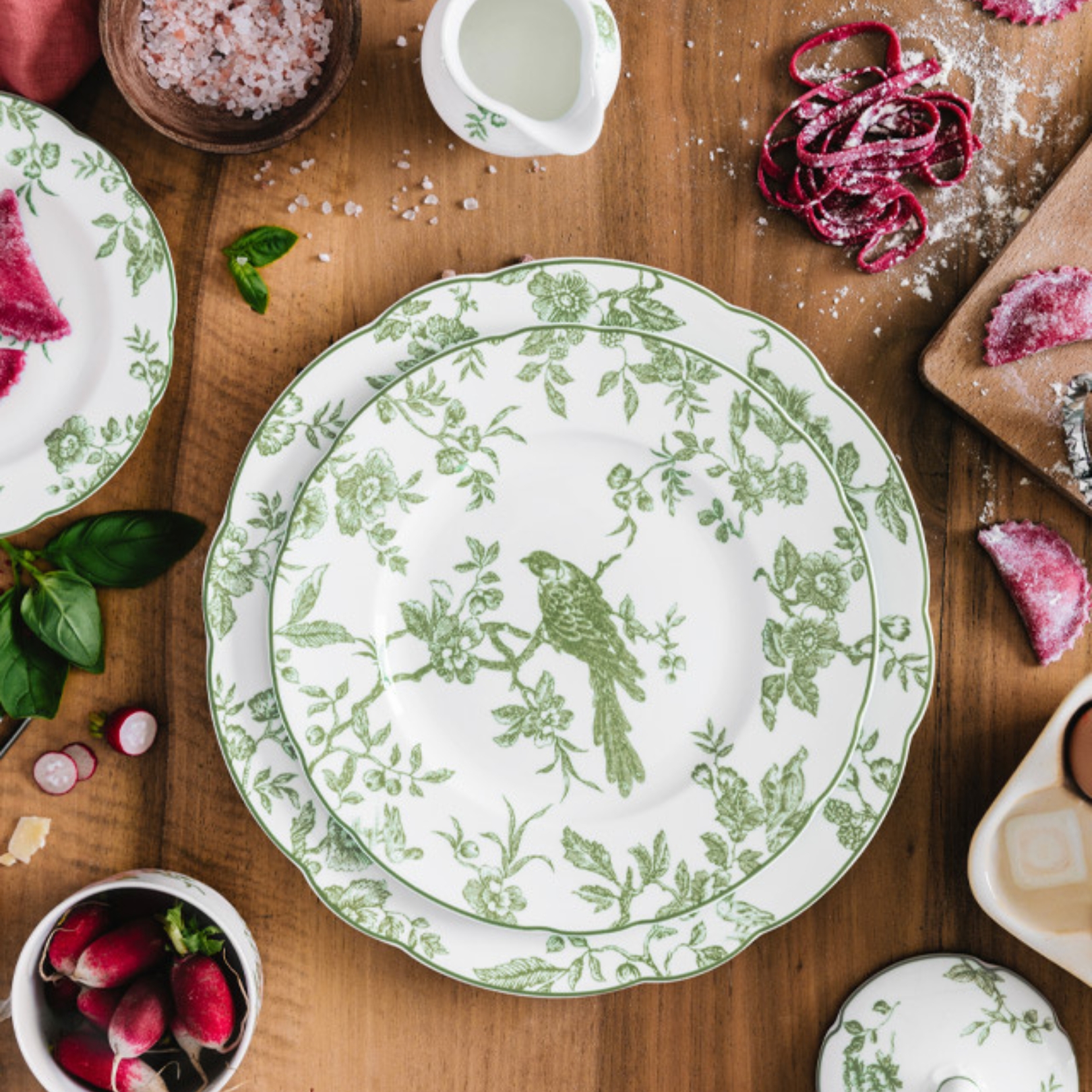 Bernardaud, ALBERTINE, Salad plate - MDMAISON