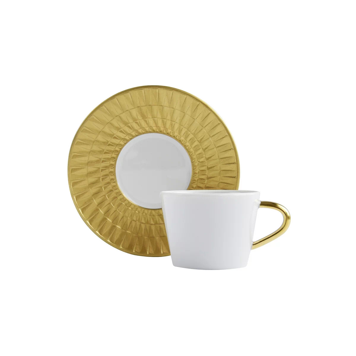 Bernardaud Twist Gold dinnerware collection - MDMAISON