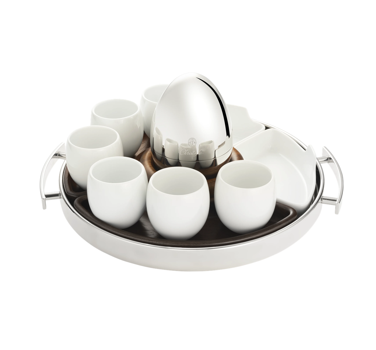 Christofle, Mood, MOOD COFFEE, set of 6 espresso spoons - MDMAISON