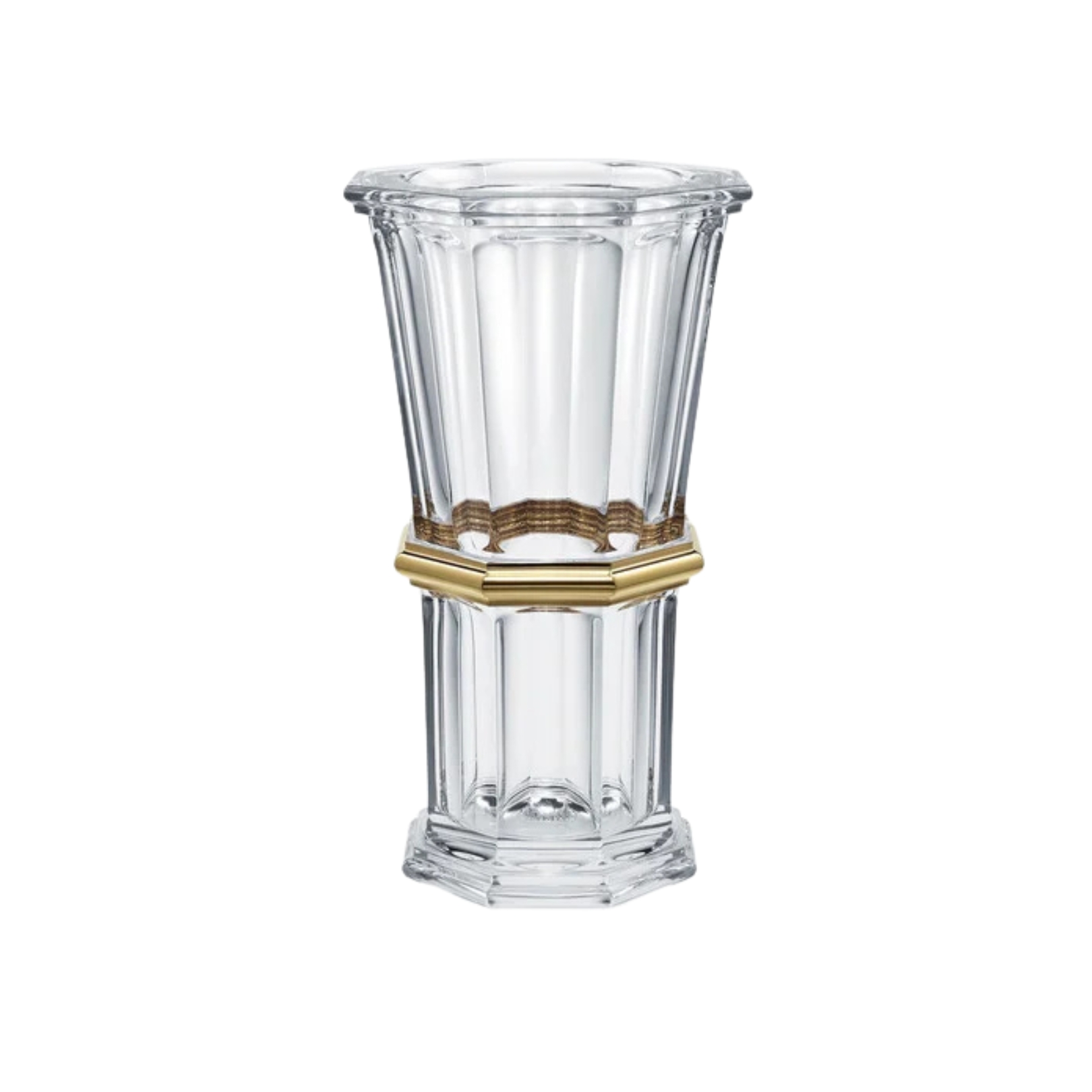 Baccarat, Harcourt vases, Vase gold - MDMAISON