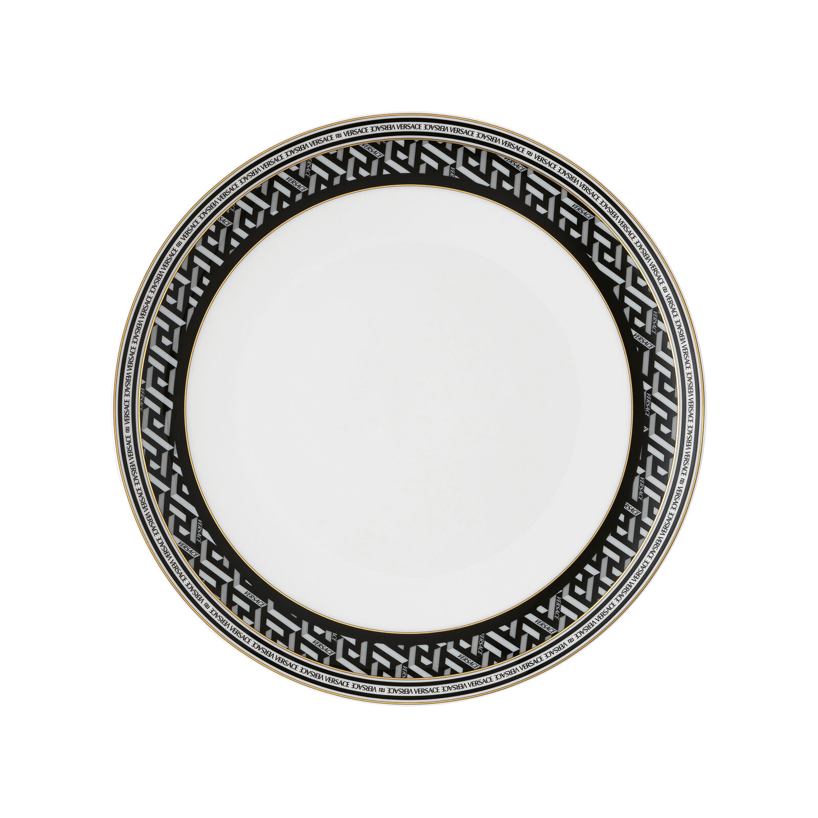 Versace, La Greca, Dinner plate - MDMAISON