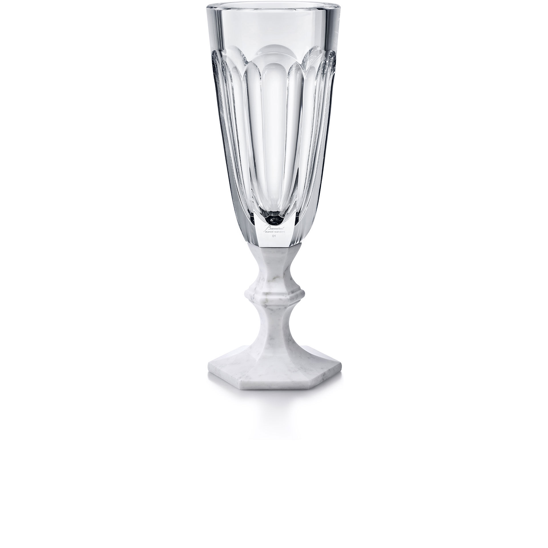 Baccarat, Harcourt vases, Vase gold - MDMAISON