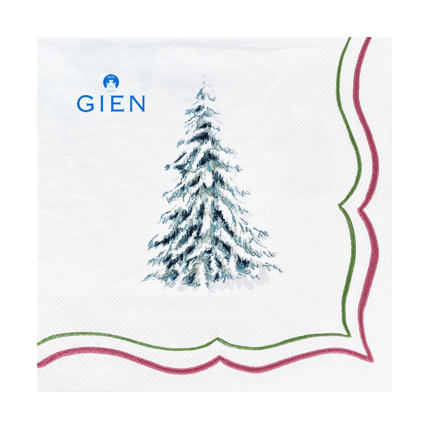Gien Filet Noël dinnerware collection - MDMAISON