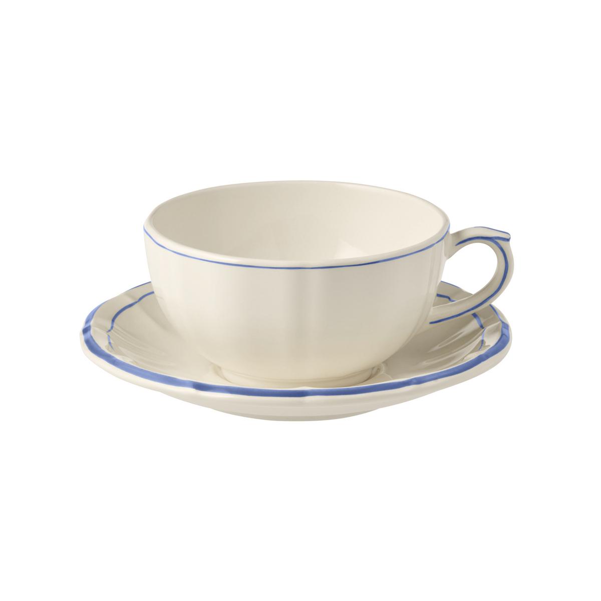 Gien Filet Bleu dinnerware collection - MDMAISON