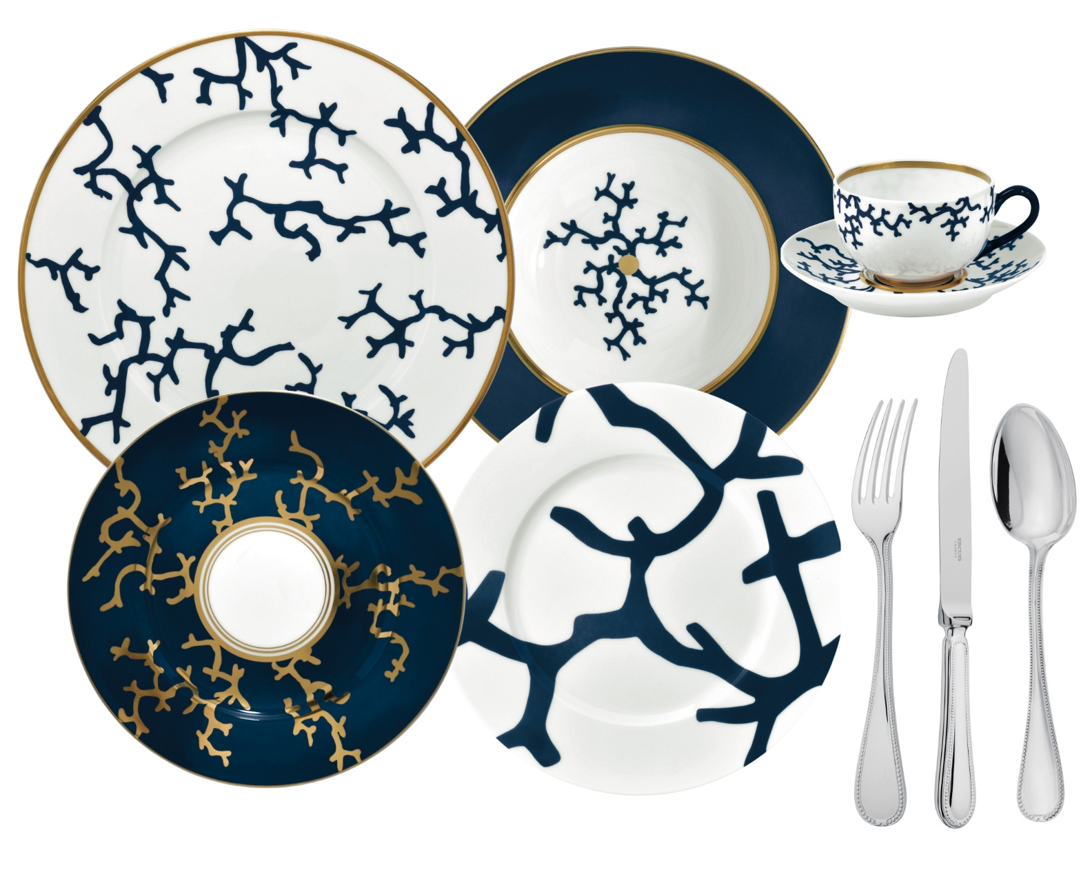 Raynaud Cristobal Marine dinnerware collection - MDMAISON